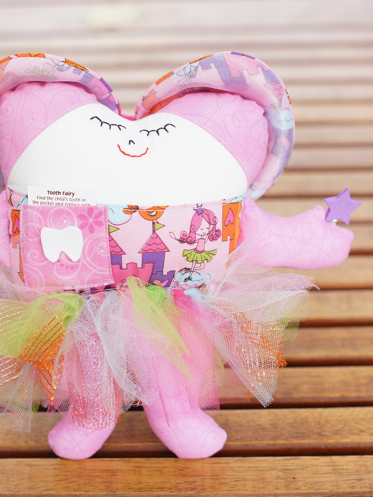 Christina's Tooth Fairies - Stuffed keepsakes in cute tooth shape ...